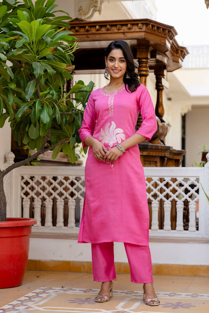 Kurta with bottom and dupatta set