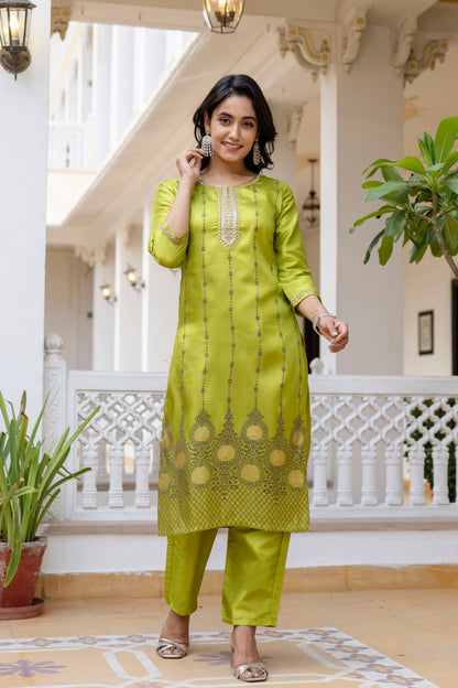Kurta with bottom and dupatta set