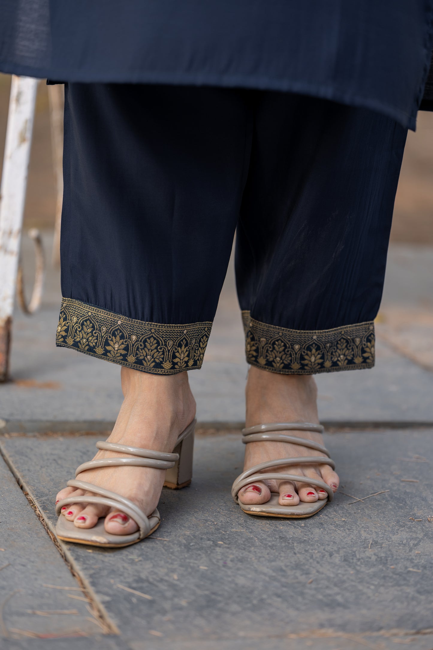 Kurta with bottom and dupatta set