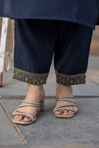 Kurta with bottom and dupatta set